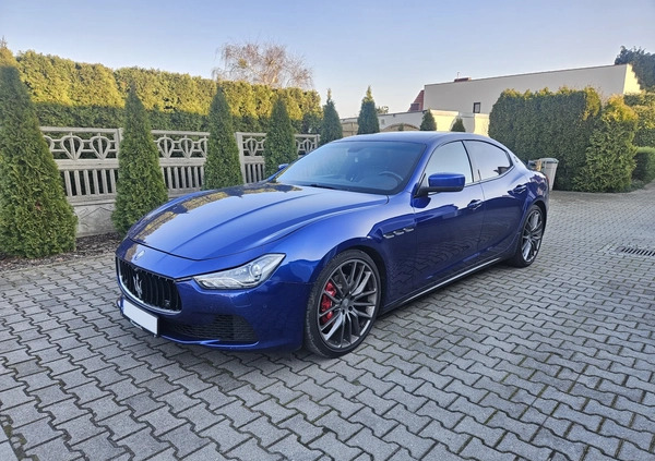 Maserati Ghibli cena 102900 przebieg: 159763, rok produkcji 2015 z Piastów małe 466